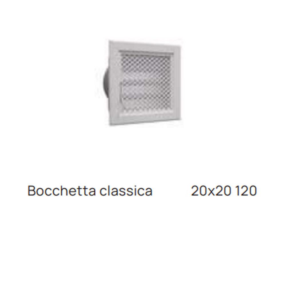 Bocchetta classica regolabile 20x20 120 Climacalor